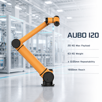 Bras robotique collaboratif AUBO I20 20 kg 6 axes portée 1650 mm Cobot industriel pour l'automatisation de la manutention des matériaux
