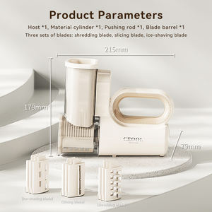 <span class=keywords><strong>Mini</strong></span> herramientas de cocina de diseño, trituradora de ajo eléctrica USB, cortador de carne de fruta, licuadora, máquina picadora de verduras, 0.6l- 1l automática - Product Image 5