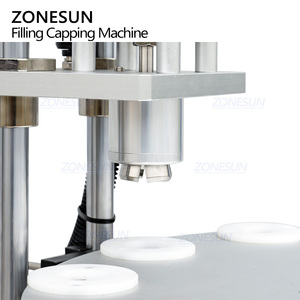 ZONESUN ZS-AFC1CB Monoblock Desktop Automatic Rotary Magnetic <b>Pump</b> <b>Small</b> Bottle Glass Vials Liquid Filling and Capping Machine - Product Image 6