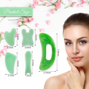 Set de Gua Sha Multifuncional, Herramienta de Masaje de Madera, Tabla con Forma de Peine para Raspado Facial y Corporal, Alivio del Estrés, Relajación, Regalo - Product Image 2