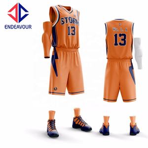 2019 <span class=keywords><strong>ultimo</strong></span> Disegno del commercio all'ingrosso su misura unici shirt in jersey <span class=keywords><strong>di</strong></span> pallacanestro - Product Image 4