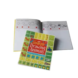 Libro personalizzato per bambini copertina morbida attività per bambini colorazione disegno stampa di libri animali - Product Image 1