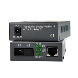 Transceptor de Fibra Óptica, Mini Conversor de Medios 10/100, Fibra Óptica - Product Image 3