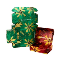Boîte postale d'expédition en carton ondulé avec logo personnalisé en gros petite entreprise chaussure pliante vêtements papier d'emballage fait stratification mate
