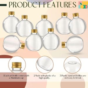 Botella de PET Transparente de 350 ml (12 oz) con Forma Redonda Clásica, Tapa de Rosca, Impresión Serigrafiada y Certificación CE para Bebidas Lácteas - Product Image 4