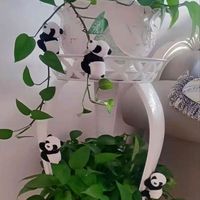 Peluche animal de réfrigérateur magnétique panda mignon