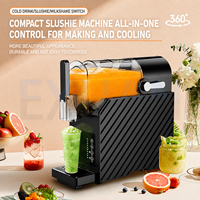 1.8L draagbare automatische slush machine enkele kop bevroren drankmaker aanrecht ijs machine voor hotel huishoudelijke coffeeshop