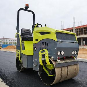 Storike 2026 Neue ST1000 Doppeltrommel-Vibrationswalze 1 Tonne Zweirad-Asphaltstraßenwalze Verdichtung - Product Image 2