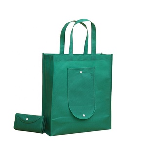 Siêu Thị Tái Sử Dụng Khuyến Mại In Không Dệt Vải Carry <span class=keywords><strong>Bag</strong></span> Với Pocket - Product Image 6