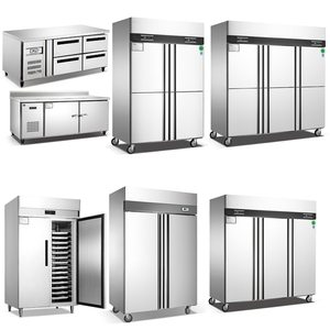 Réfrigérateur de cuisine à <span class=keywords><strong>2</strong></span> <span class=keywords><strong>portes</strong></span> à température unique nouveau style Réfrigérateur commercial à double porte vertical pour restaurants - Product Image 4