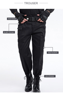 Uniforme de Garde de Sécurité Personnalisé par le Fabricant, avec Logo Personnalisé et Patch Velcro, Tenue de Travail pour la Formation des Services de Sécurité