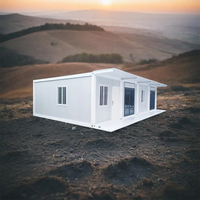 Maison conteneur économique et moderne en panneaux sandwich démontables, maisons préfabriquées compactes, maison de retraite de luxe, bureau extérieur, bâtiment commercial rapide