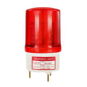 Haute sécurité mobile sans fil alimentation temporaire trafic LED avertissement rotatif alarme indicateur lumineux IP65 étanche 1-3W multicolore - Product Image 1