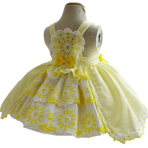 baby girl yellow easter dress