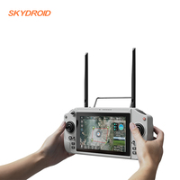 Télécommande Skydroid G20, portée 30 km, double bande 2.4G/5.8G, code fixe, étanche pour drone