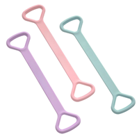 Nuevo Cinturón Elástico de Yoga y Fitness FANPO FP-LLQ06 de 8 Características, de Elastómero Termoplástico, para Uso Doméstico, Soporte de Espalda y Hombros Abiertos para Mujer