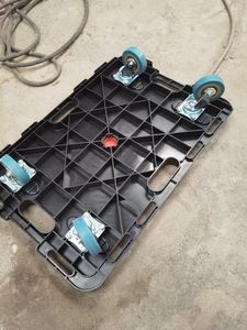 Camión de servicio Elevador de paletas <span class=keywords><strong>Dolly</strong></span> 32 bandejas Shanghai Tray Rack Trolley - Product Image 4
