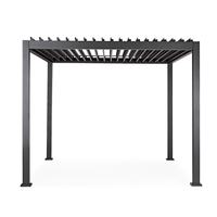 Auvents de soleil de luxe pour l'extérieur, auvents de terrasse, auvents de patio, auvents imperméables, pergola bioclimatique en aluminium à lames orientables électriques