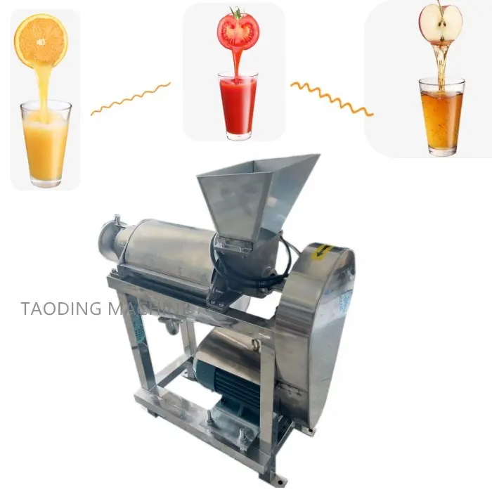 Yüksek performanslı suyu ekstraktör makinesi tedarikçisi ÇARKIFELEK MEYVESİ hamuru ekstraktör makinesi papaya suyu suyu yapma makinesi
