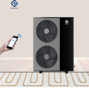 Air Source Heatpump Freestanding Air to Water Heat <b>Pump</b> Chiller Painted Cabinet 10-40 Kw <b>Solar</b> Bathroom ROHS Hotel Inverter Heat - Product Image 2