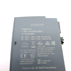 Module de composant industriel PLC 6ES7134-6GD01-0BA1 6ES7134-6GD00-0BA1 avec entrées et sorties intégrées, automatisation compacte - Product Image 1