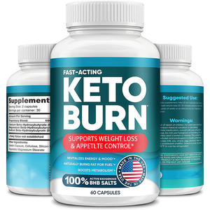 Cápsulas de Cetonas, BHB Puro, Cetonas Exógenas, Píldoras Avanzadas para Pérdida de Peso Rápida, Cápsulas Quemagrasas, Impulso de Energía, Marca Privada - Product Image 1