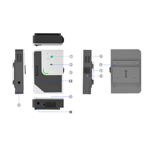 Panneaux solaires universels Siegpower Siegpower Sg-40 Bibo 40 kW, stations de charge avec chargeur EV intelligent Sg-40 Bibo universel solaire - Product Image 5