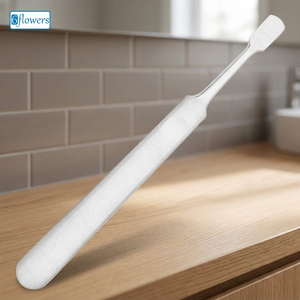 Pousse-cuticules OEM en acier inoxydable à double extrémité pour manucure, réutilisable, conception à double tête, haute qualité - Product Image 4