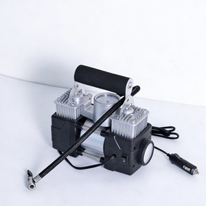 Compresor de Aire para Auto Multifuncional de Doble Cilindro y 12V, Flujo de Aire de 30L/MIN, Potencia de 120W, Metálico y Plástico, Tubo de 47CM - Product Image 5