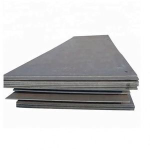 แผ่นเหล็กคาร์บอนรีดร้อน Q345 S235JR Q235 Q195 ST37สำหรับการเชื่อมแบบดัดได้ ST52 - Product Image 1