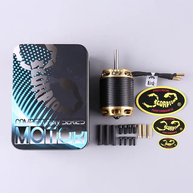 Scorpion HK5-4035-595KV Motor HK5-4035-395KV Motor HK5-4035-455KV Motor HK5-4035-535KV Helicopters Motor Racing Powerful Motor