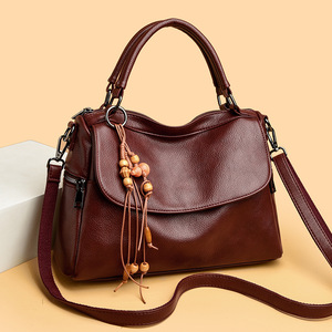 Bolso Tote de Gran Capacidad, Nuevo, Moderno, de Cuero Suave, Elegante, para Mujer, Casual, para el Trabajo, de Hombro y Bandolera - Product Image 1