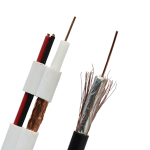 Cable Coaxial de 75 ohmios <span class=keywords><strong>BC</strong></span>/CCS, Conductor FPE, Dieléctrico RG6, Marca HANLI/OEM, Origen Zhejiang - Product Image 2