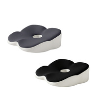 Coussin de siège en mousse à mémoire de forme personnalisé OEM ODM, coussin orthopédique pour coccyx, vente en gros directe usine, logo personnalisé, marque privée, faible MOQ