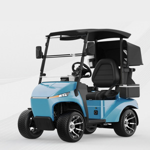 <b>Golf</b> Cart 1500W 3000W Electric Single Two Seat Outdoor <b>Golf</b> Course Durable Plastic - Product Image 2