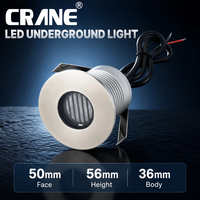 Lumière d'escalier LED RGB 3W en acier inoxydable pour extérieur avec grille de filtre linéaire pour éclairage architectural paysager