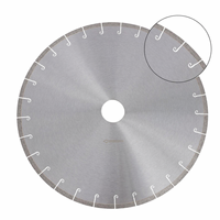 SS-BS049 OEM ODM Lame de scie circulaire diamantée silencieuse de 350 mm (14 pouces) pour pierre frittée, dalle de roche, carrelage – Coupe rapide et lisse