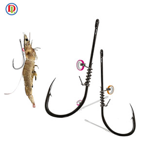 Câu cá Cơ chế kim loại Mồi tôm Mồi sống Móc phụ kiện Bộ phận 1 #   2 #   3 #   4 #   Thay thế lò xo nén cho cá chép - Product Image 3