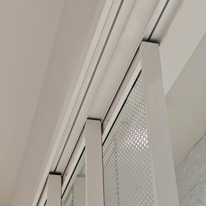 Puertas de Entrada Exteriores Deioux, Diseño de Puertas Francesas de Aluminio con Vidrio Templado, Puertas Dobles de Vidrio para Patio, Puerta Abatible NFRC - Product Image 2