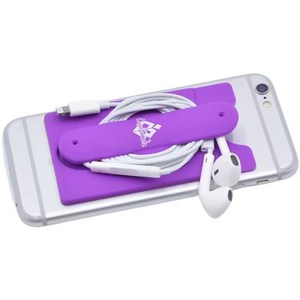 Silicone Mobile Phone Card Holder Cell Phone <b>Stand</b> Credit Card Holder - Product Image 4