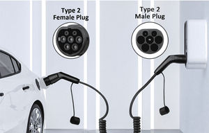 Estación de carga EV portátil tipo 2 estándar de la UE de alta velocidad Cables de carga tipo 2 a Tipo 2 para cargador de coche eléctrico - Product Image 5
