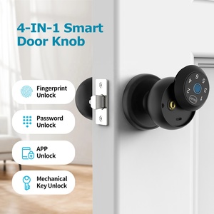 Smart Fingerprint <strong>Door</strong> Lock Electronic Deadbolt <strong>Door</strong> <strong>Knob</strong> Keyless Entry with App Control for Home Hotel Apartment - Product Image 2