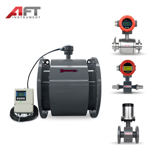 Débitmètre électromagnétique intelligent à large plage Modbus RS485 pour acide phosphorique, alcool, hydroxyde de calcium - Product Image 2