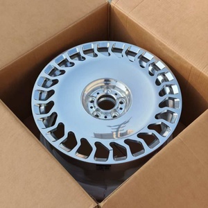 Rines Forjados de Alta Gama con Estilo Benz, Acabado Pulido Espejo Premium, Tapa Flotante de Cara Grande para Mercedes Clase <span class=keywords><strong>S</strong></span> - Product Image 2