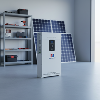 Système d'énergie solaire domestique tout-en-un JUST LiFePo4 51.2V 206AH 10.5KWh avec batterie au lithium et garantie de 5 ans