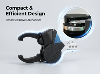 Pince robotique personnalisable en couleur avec module de caméra visuelle OpenArm 20, effeteur final pour préhension robotique de haute précision
