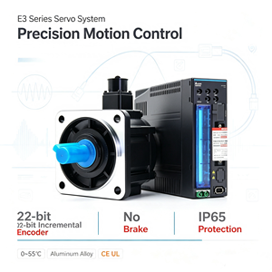 Moteur servo AC neuf ECM-E3M-E21320RSE 2000W 2000RPM IP65 avec encodeur absolu 24 bits IE4, compatible avec l'unité de commande ASD-E3 pour tour CNC - Product Image 1