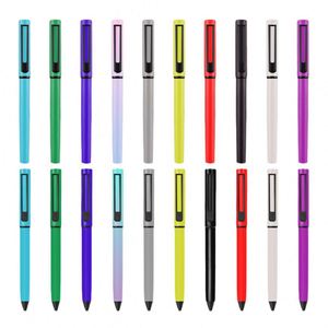 <b>Colorful</b> Custom Logo High Quality Leather Metal Business Roller <b>Pen</b> Matte Black and White Ballpoint <b>Pens</b> for Office Business - Product Image 1