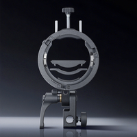 Godox S3 Speedlite S-Type Bracket Flash Kamera Bowens Mount untuk Godox V1 AD200Pro AD400Pro AD200 V860II TT685 TT600 TT350