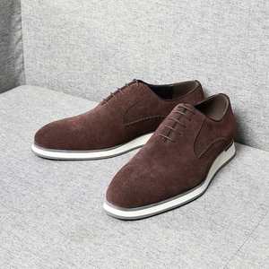 Fall 2025 Men's Wedding Dress Shoes-Fashionally Handcrafted Casual <b>Pointed</b>-<b>Toe</b> <b>Flat</b> Shoes-High Quality Height Increasing - Product Image 6